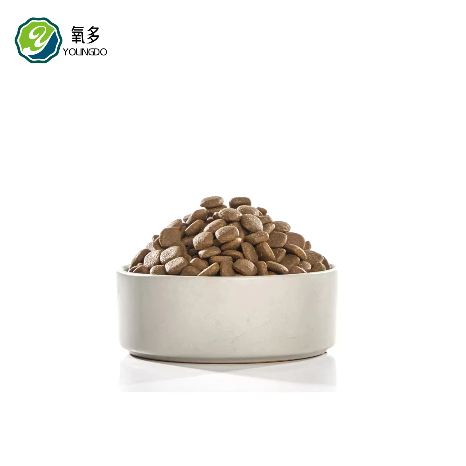 OEM ODM Chinese Low Price 22% Protein Pet Food Probiotic Heart Shape Content Adult Chicken Flavor Dog Food