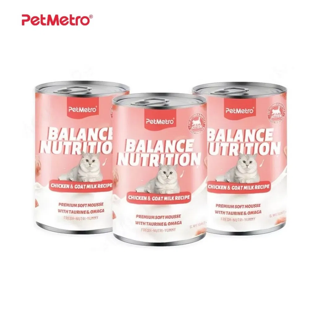 Taurine and DHA Enriched Chicken Mousse with Goat Milk for Heart and Vision Support Taurine Enriched Kitten Food