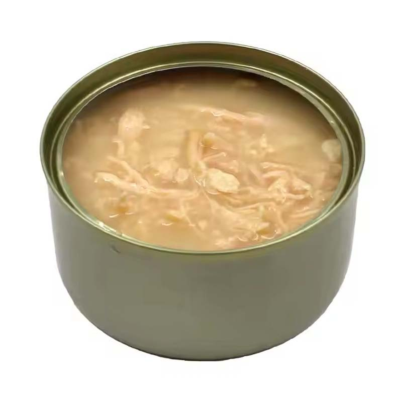 Additive-Free Kitten Energy Wet Canned Food, OEM Wholesale Cat Snacks with Beef, Chicken Shreds &amp; Tuna