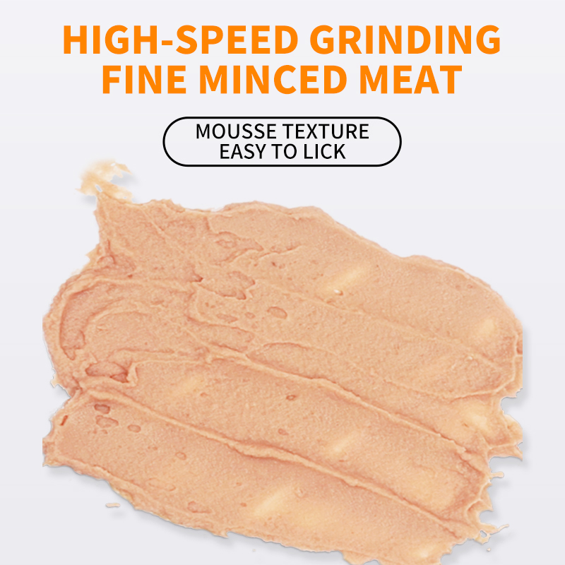 Custom OEM Cat Pouch Wet Food Meat Particles Wet Pet Treats