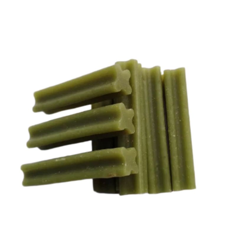 Hexagonal Rawhide Stick Dog Dental Chews Duck Flavor