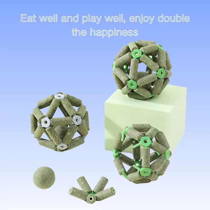 High-Quality Catnip for Cats - Pure Dried Catnip Powder &amp; Sprinkles, Irresistible Kitty Treats for Chewing, Playing &amp; Relaxing, Pet-Safe Formula