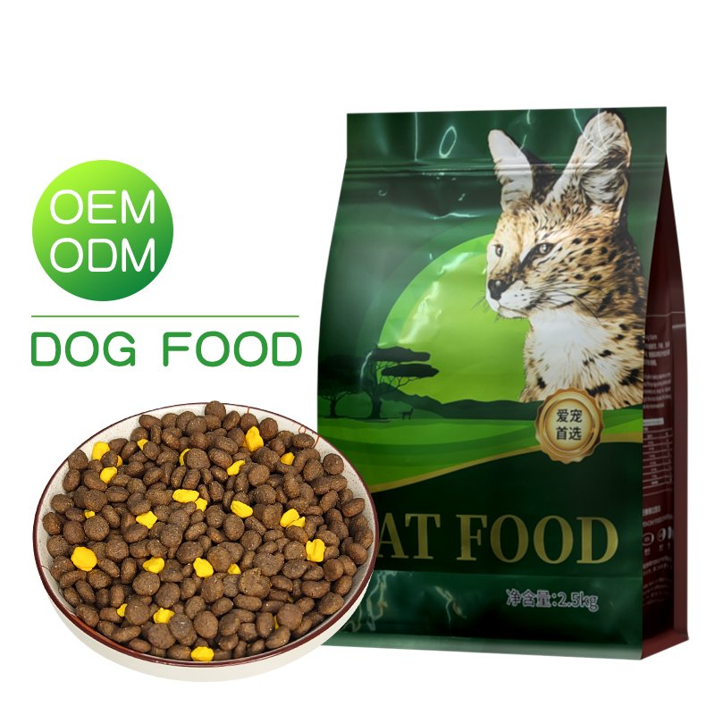 High Quality Grain Free Dry Cat Food Crude Protein Pet Food Natural Grain Free Dry Cat Food for All Life Stages