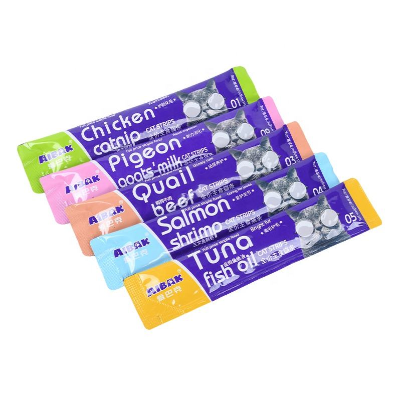 Premium 16g Cat Wet Food Sticks for Kittens - 5 Flavors