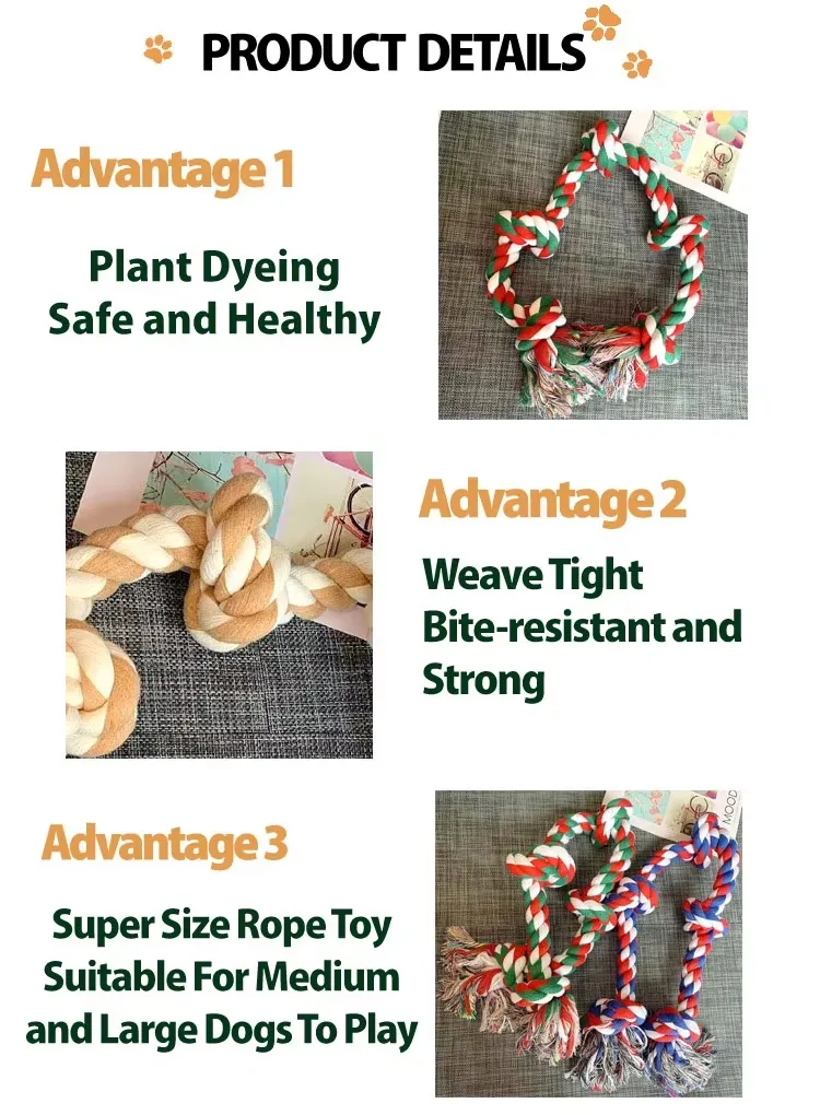 Eco-Friendly Cotton Rope Toy
