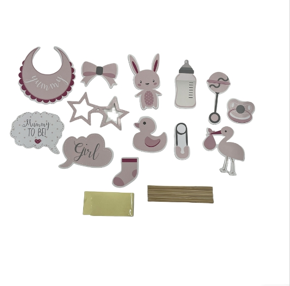 Cake Topper -13PCS, Cupcake Banner