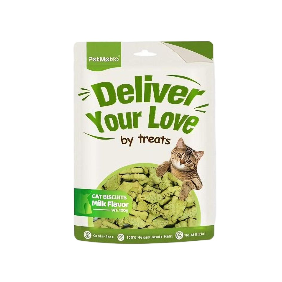 Balanced 100g Crunchy Catnip Infused Fish Shaped Snack Developed for B2b Buyers Premium Cat Treats