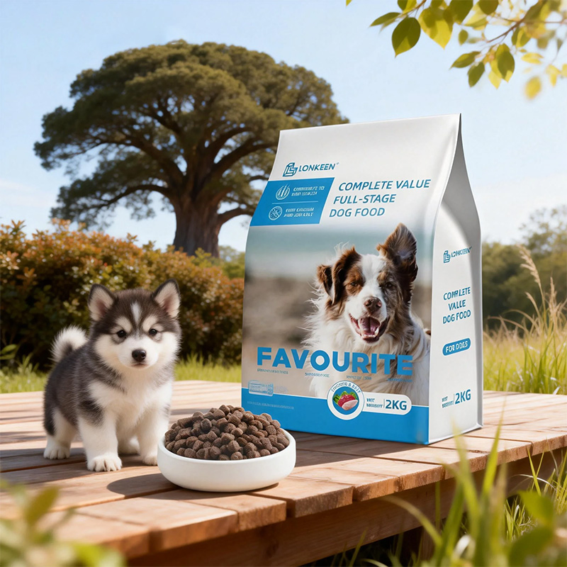 High Protein Fresh Meat Grain-Free Chicken Dry Dog Food for Puppies 500g