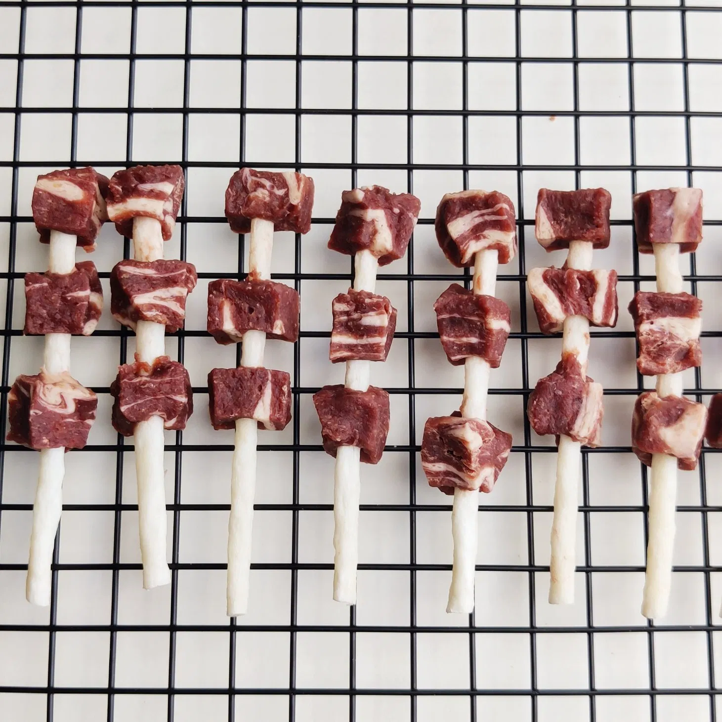 Pet Product Dog Cat Food Lamb Skewer Treats Suitable Large Small Breeds