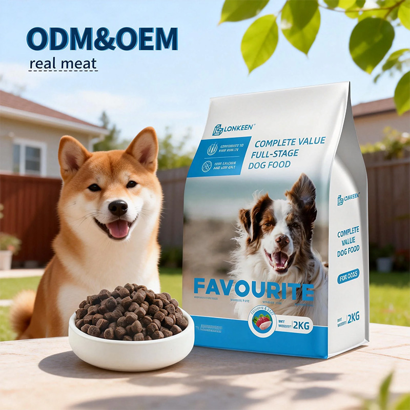 High Protein Fresh Meat Grain-Free Chicken Dry Dog Food for Puppies 500g