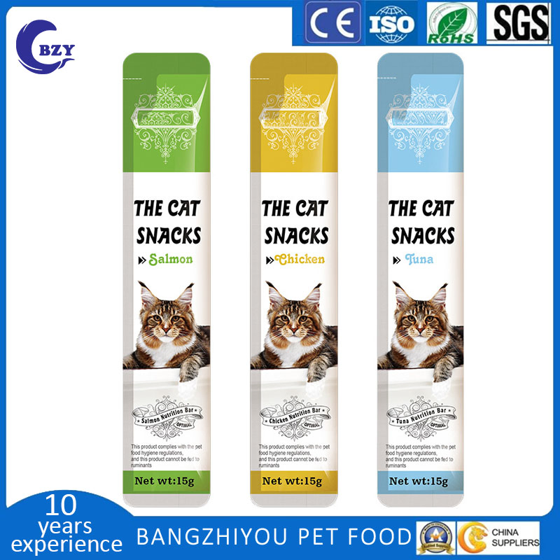 Pet Food Manufacturer Wet Cat Pouch Food 15g