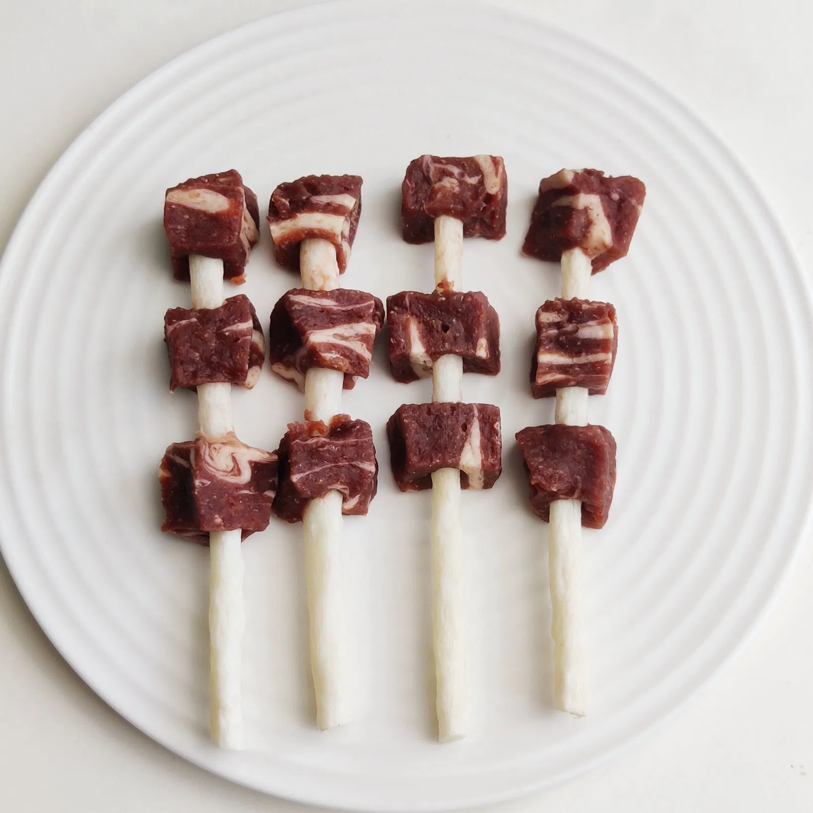 Pet Product Dog Cat Food Lamb Skewer Treats Suitable Large Small Breeds
