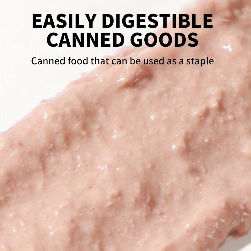 OEM/ODM Wet Pet Food Canned, High-Nutrition Chicken Beef Tuna Cat Dog Food with DHA, Hydrating Complete Diet in Bulk