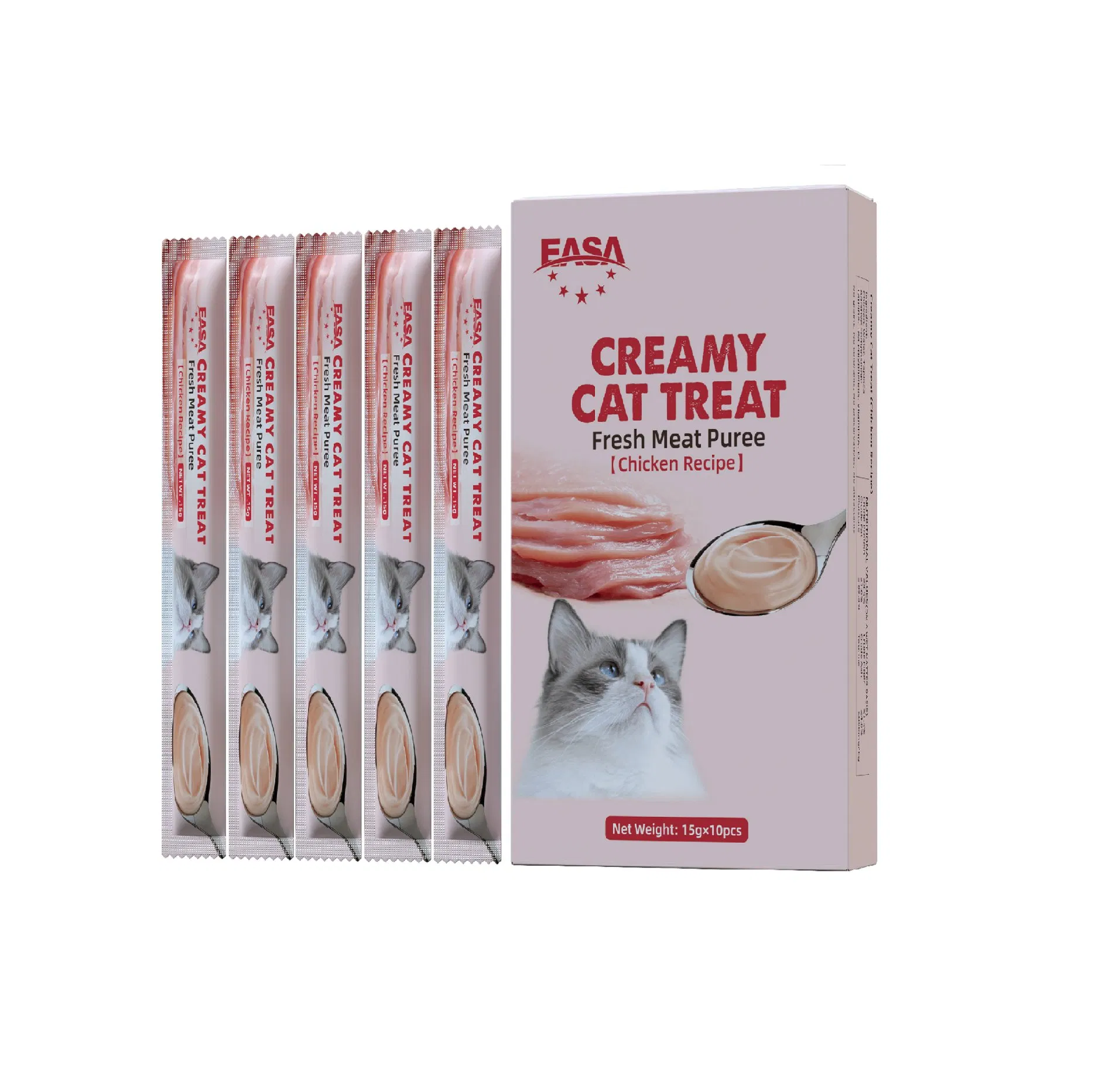 Cat Snack Puree Creamy Treat OEM &amp; ODM Best Sellers New Arrival Factory Wholesale Low MOQ Pet Shop Certificate of FDA/ISO/CE/Halal