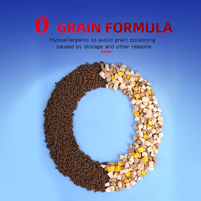 Whole Chicken Feast Freeze-Dried 5PCS Grain-Free Complete Cat Food