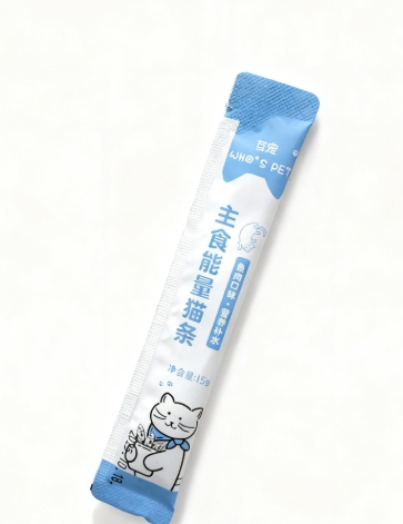 Wholesale Supplier Wet Food Cat Strips High Protein Pet Food Pouch Delicious Meat Treats for Cats Private Label