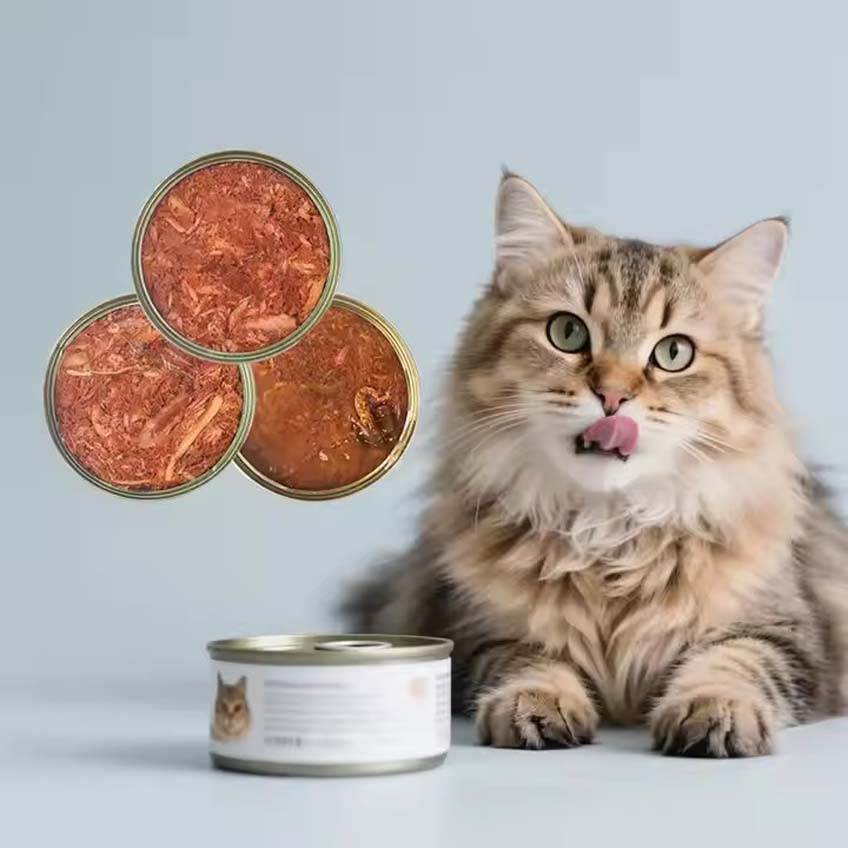 Wholesale Pet High Protein OEM Raw Meat Wet Cat Food Pet Products