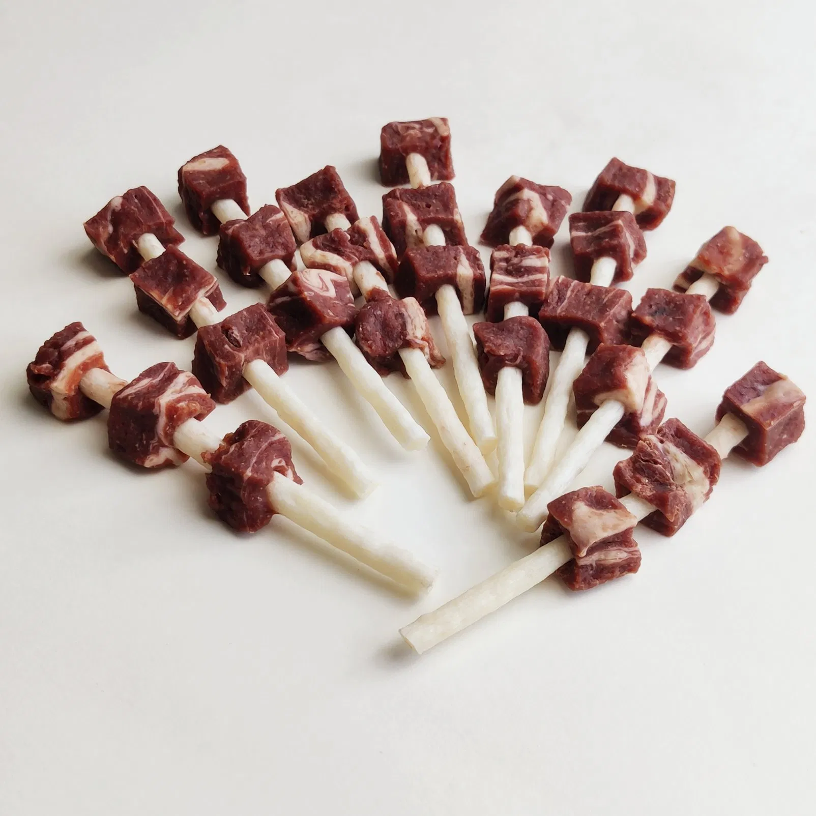 Pet Product Dog Cat Food Lamb Skewer Treats Suitable Large Small Breeds