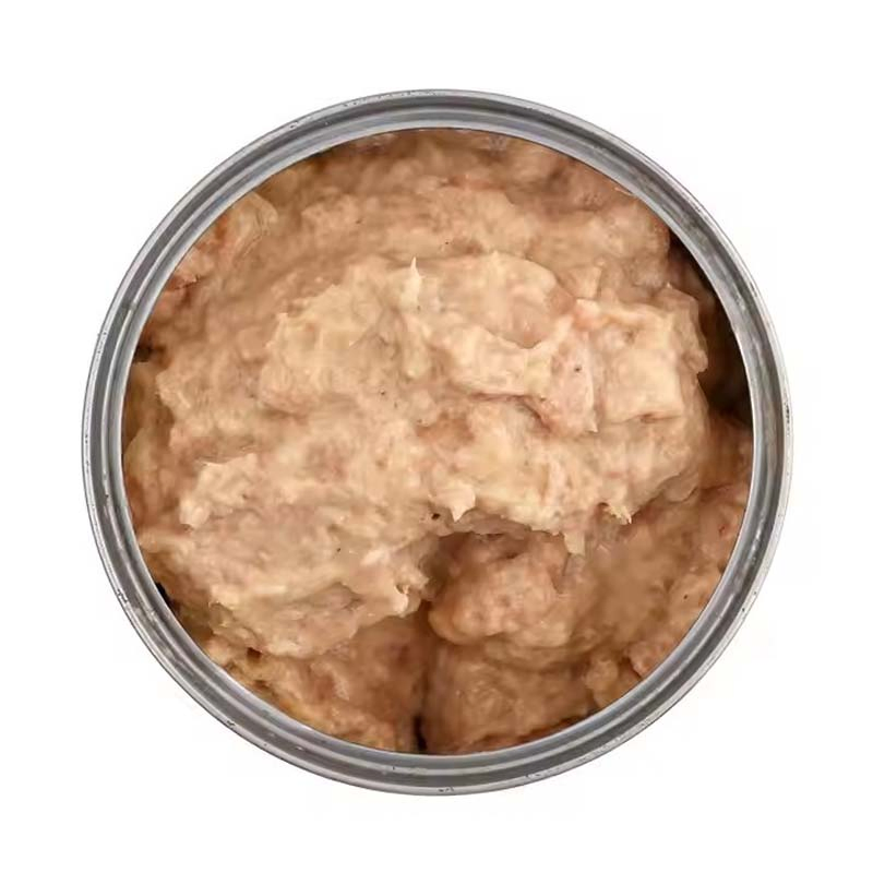 Additive-Free Kitten Energy Wet Canned Food, OEM Wholesale Cat Snacks with Beef, Chicken Shreds &amp; Tuna