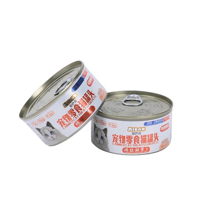 High-Quality Canned Pet Cat Food for Kittens with Fish Flavor