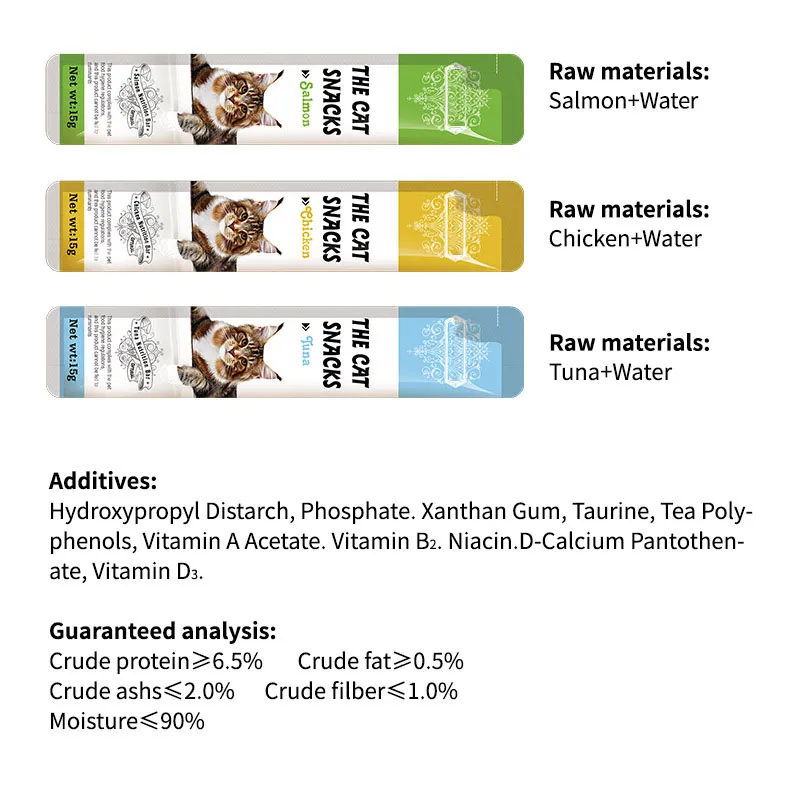 Wet Cat Pouch Food Display