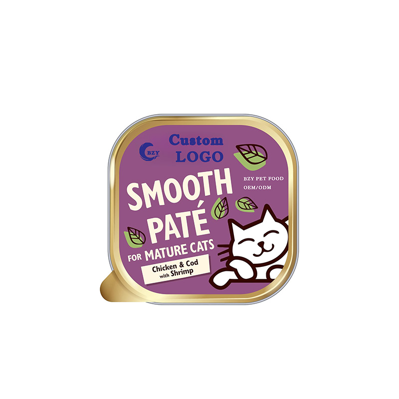 Smooth Chicken, Cod &amp; Salmon for Kittens Paté 3oz (85g) Cat Wet Food