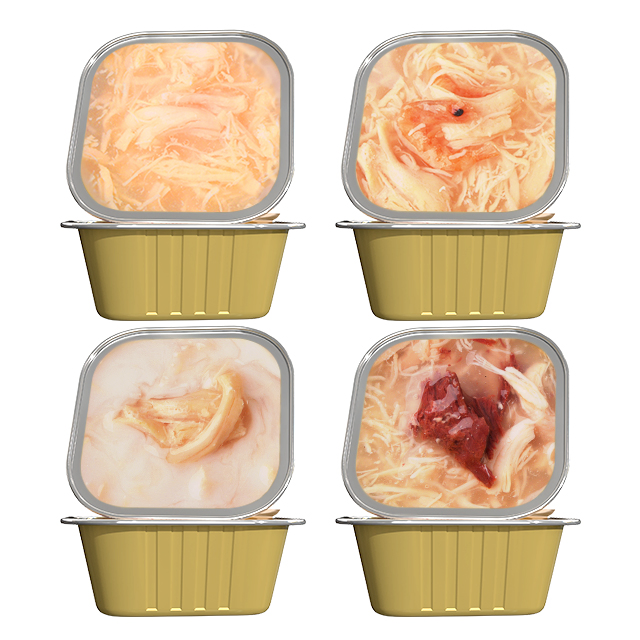 Custom OEM ODM Factory Direct Sale Goat Milk Chicken Tuna Krill Hypoallergenic Fresh Meat Premium Pet Cat Food