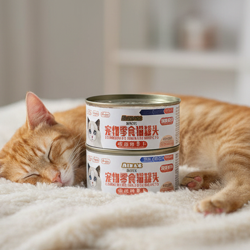 High-Quality Canned Pet Cat Food for Kittens with Fish Flavor