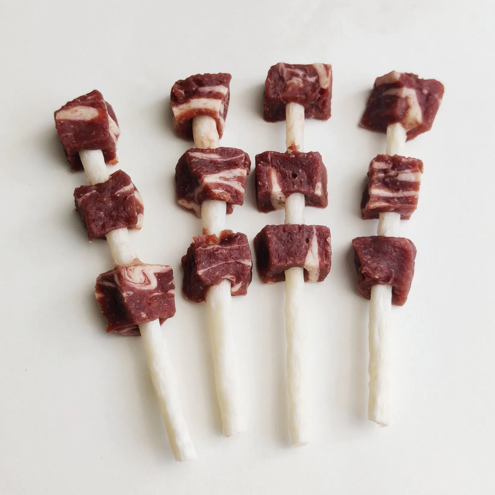 Pet Product Dog Cat Food Lamb Skewer Treats Suitable Large Small Breeds