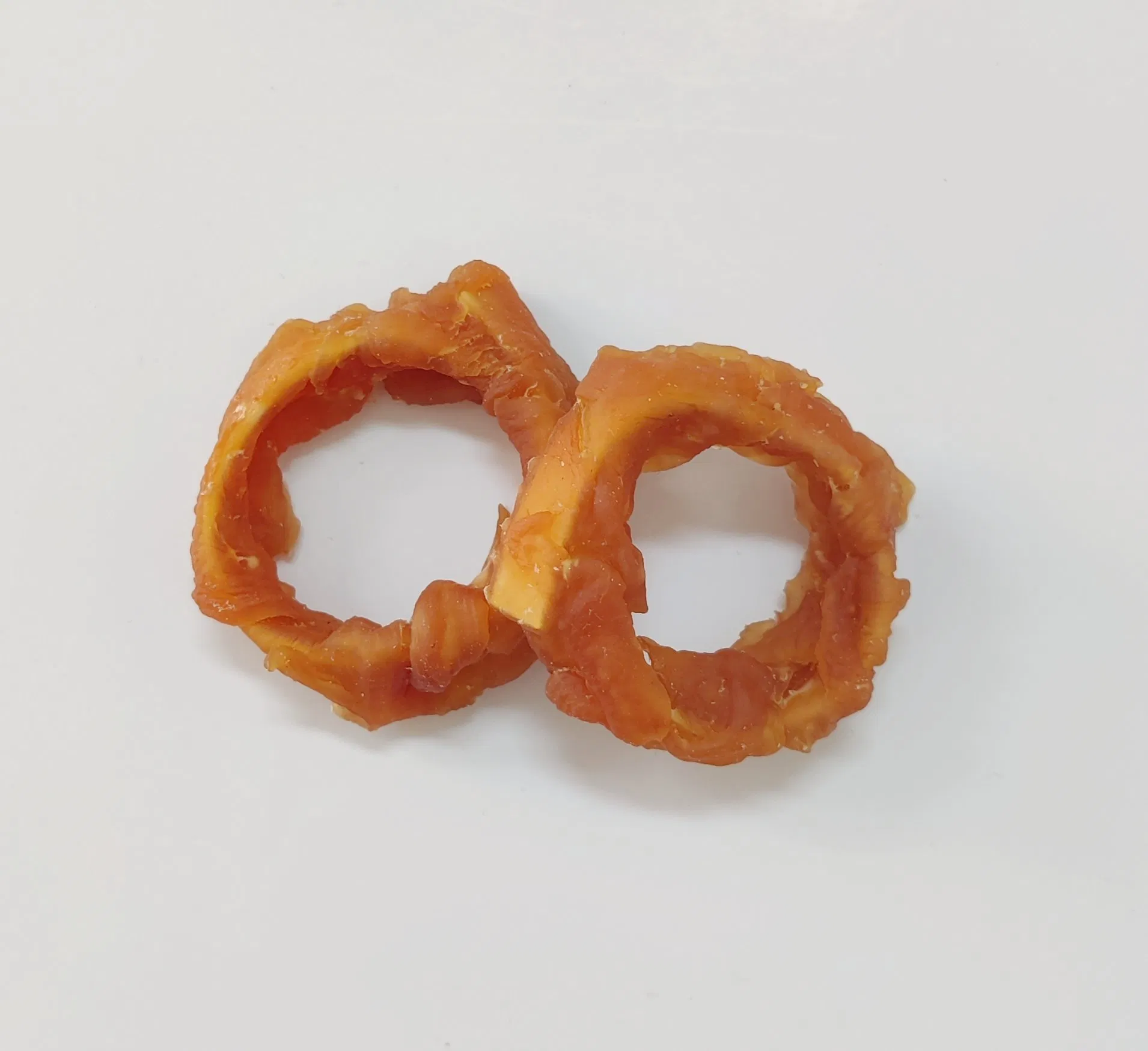 Chicken Wrapped Cod Ring Dried Puppy Dog Snacks Treat Pet Food