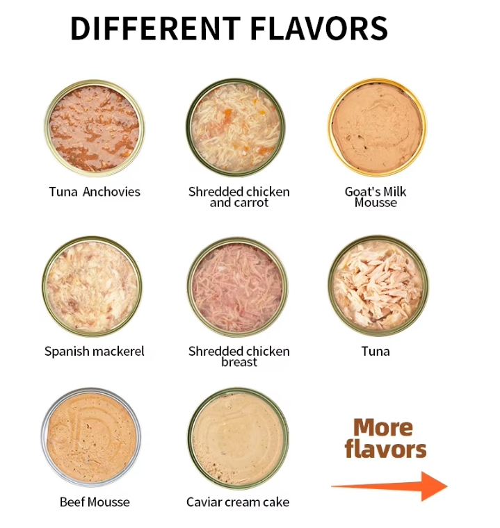 Factory Customized Pet Canned Wet Dog Cat Food