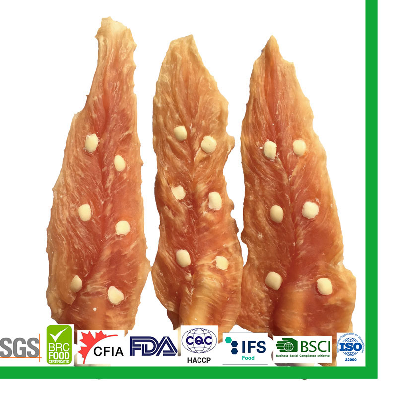 OEM ODM Wholesale Cheap High-Quality Chicken Wraps Cheese Bone Dog Dental Chews