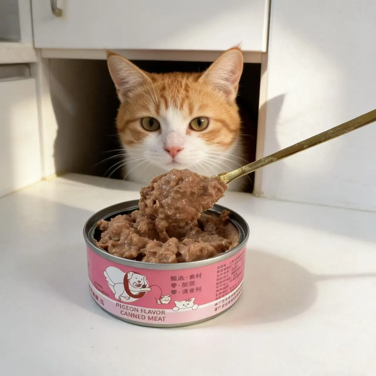 Delicious Canned Wet Food for Adult Cats and Kittens