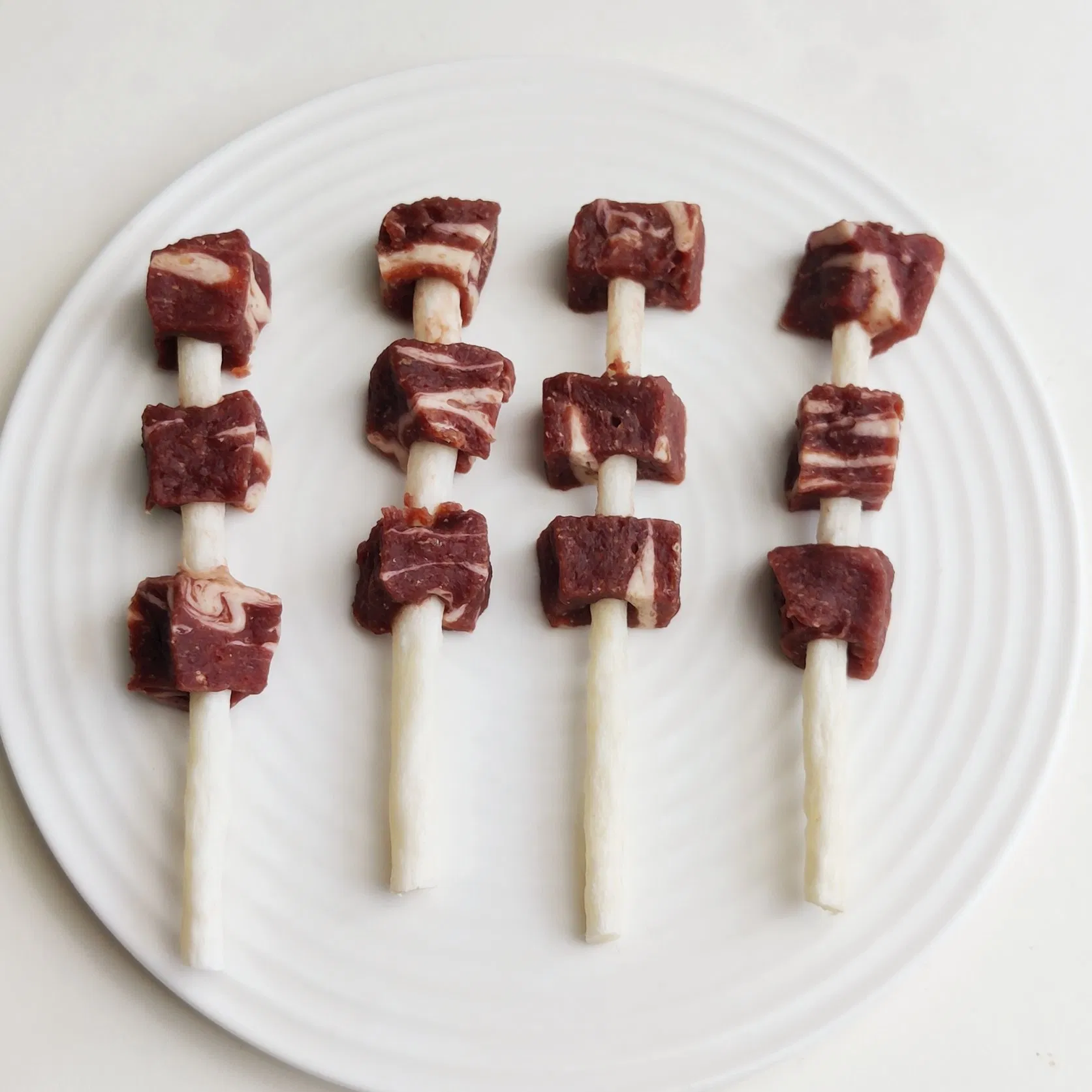 Pet Product Dog Cat Food Lamb Skewer Treats Suitable Large Small Breeds