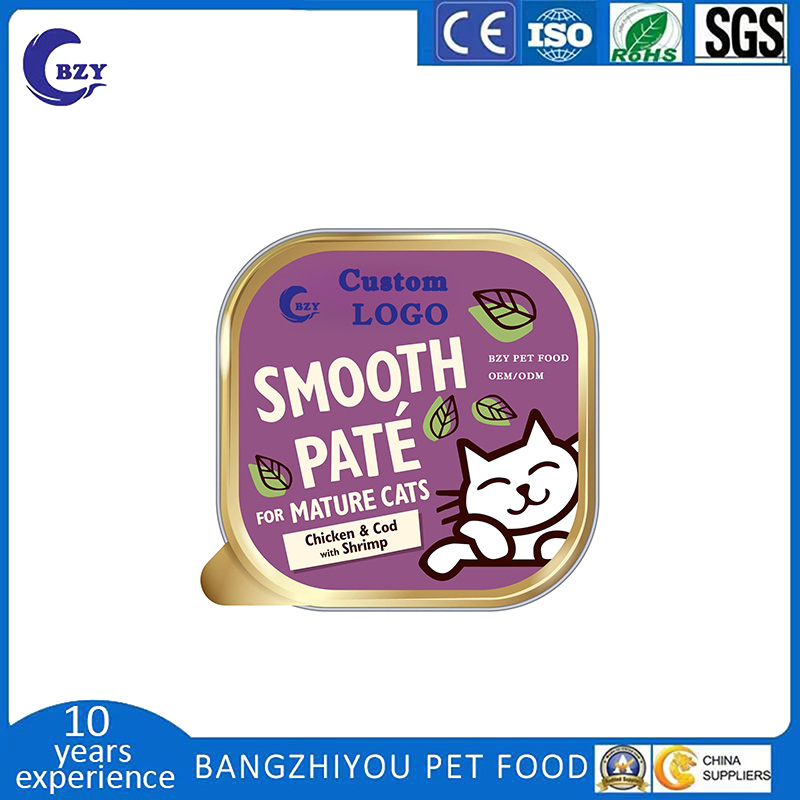 Smooth Chicken, Cod &amp; Salmon for Kittens Paté 3oz (85g) Cat Wet Food