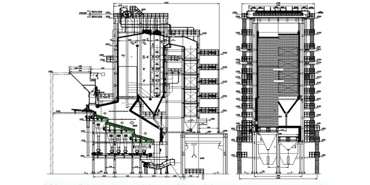 Waste Heat Boiler Structure