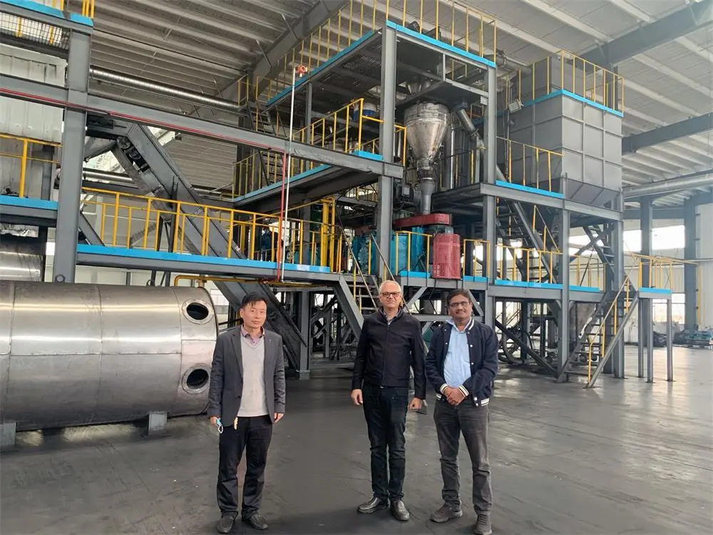 Huayuan Tech batch pyrolysis plant project case