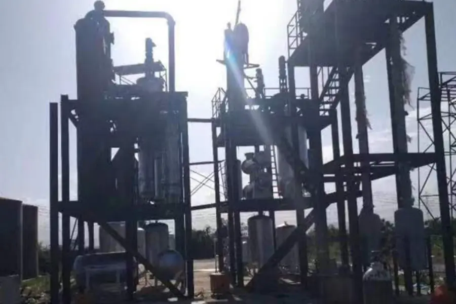 Cheap Pyrolysis Oil Refining Plant Factories, Factory