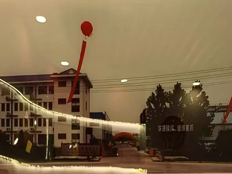 Huayuan new factory Zaoyuan Town Industrial Park continuous pyrolysis 2010