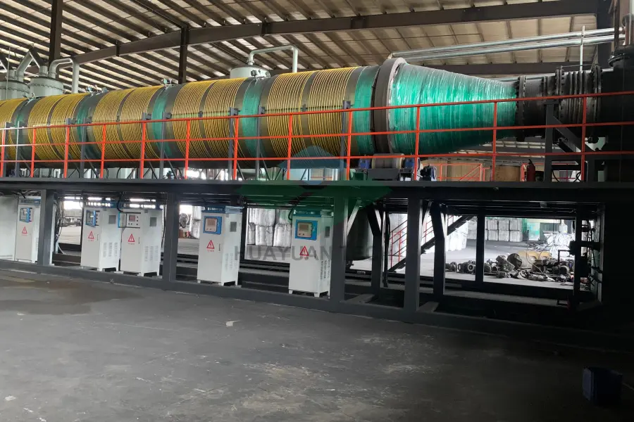 Cheap Electrical Heating Continuous Pyrolysis plant Manufacturers, Manufacturer