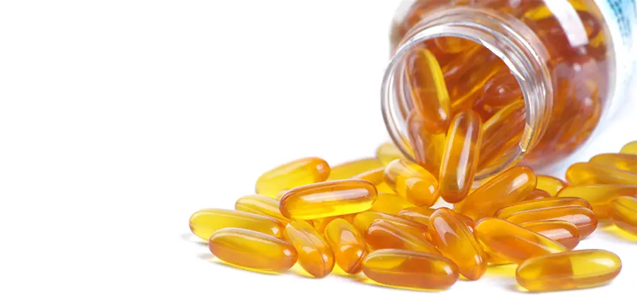 Evening primrose oil capsule health care industry