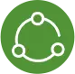QA/QC upgrade standard and innovation icon