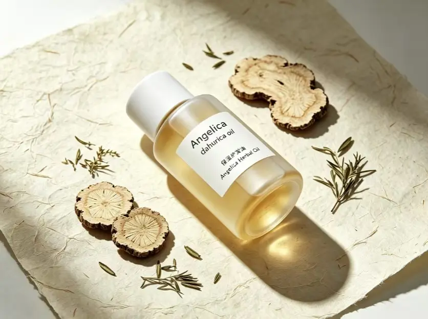 Wholesale Pure Angelica Dahurica Root Oil Steam Distilled Herbal Oil for Massage  Skincare