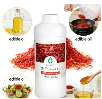 Discount 1KG Safflower Oil 100% Pure Natural Cold Pressed Carrier Oil for Skin Care Massage Manufacturer, Exporter