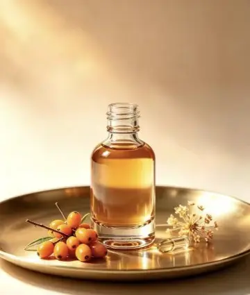 Natural sea buckthorn fruit oil liquid extract