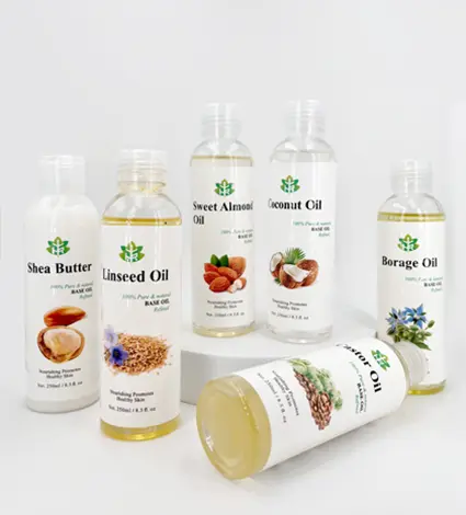 Organic base carrier oils processing
