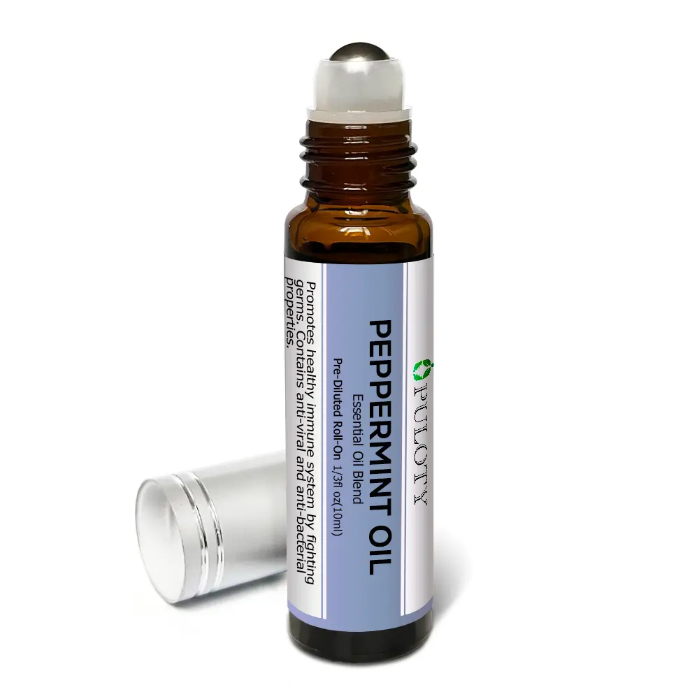 Best 10ml Peppermint Oil Roll-On with Custom Label Factory, Exporters