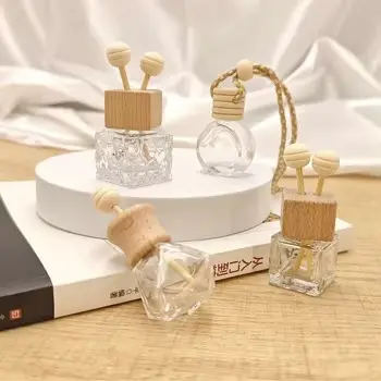 High-Quality Modern Interior Car Air Outlet Aromatherapy Essential Oil Holder Empty Glass Perfume Bottle and Air Conditioning Balm Ornament Manufacturer, Factories