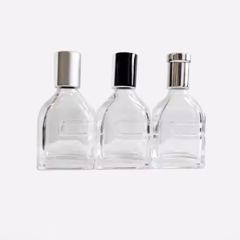 High-Quality Fashion-Style Mini Transparent 30ml Glass Perfume Bottles Luxury Portable Travel Vials for Perfume Manufacturer, Factories
