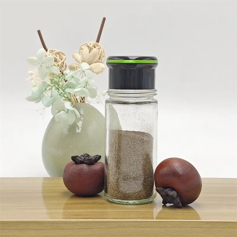 High-Quality Kitchen Supplies Glass Condiment Bottle Pepper Jar Portable Outdoor Barbecue Seasoning Bottle Manufacturers, Manufacturer